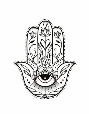 hamsa tattoo (10)