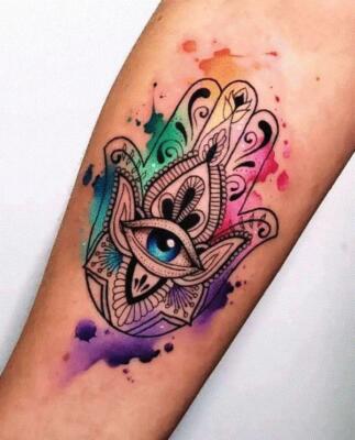 hamsa tattoo (4)