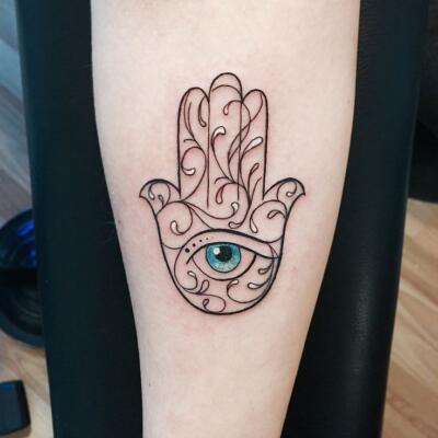 hamsa tattoo (8)