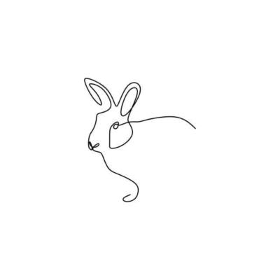 hare (rabbit) tattoo (2)