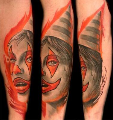 harlequin tattoo (1)