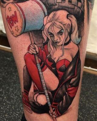 harlequin tattoo (5)