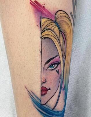 harlequin tattoo (6)