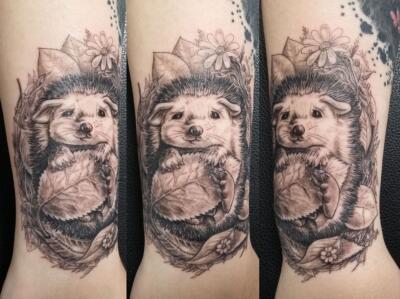 hedgehog tattoo (1)