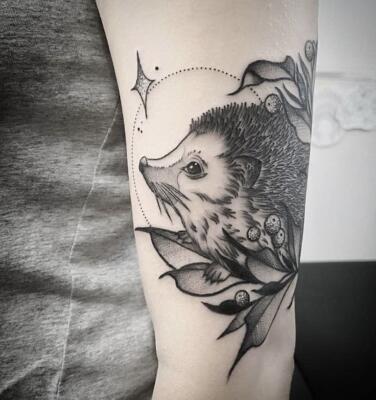 hedgehog tattoo (4)