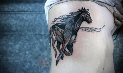 horse tattoo (1)