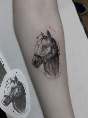 horse tattoo (3)