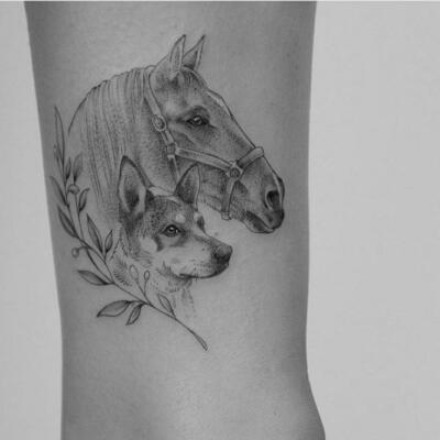 horse tattoo (5)