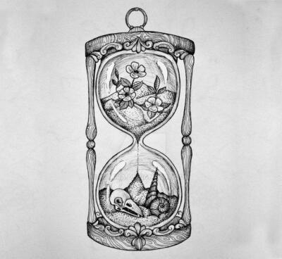 hourglass tattoo (2)