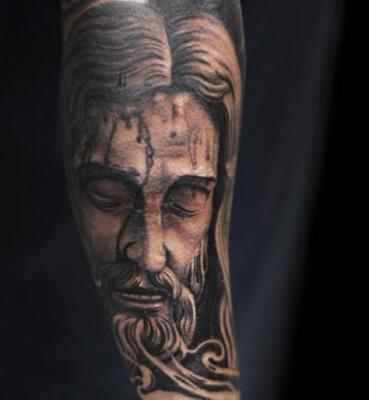 jesus tattoo 75