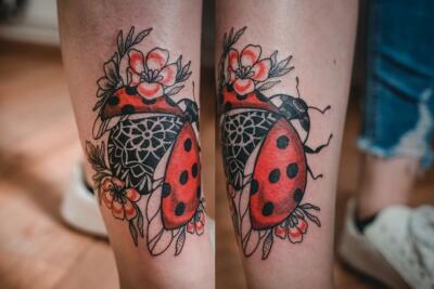 ladybug tattoo (2)