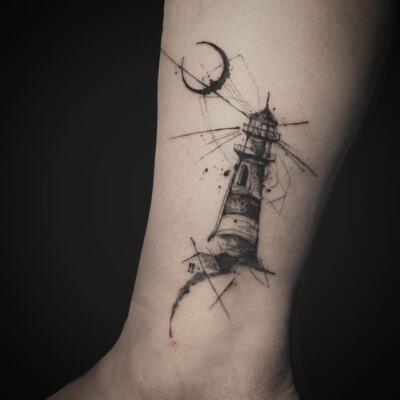 lighthouse tattoo (1)