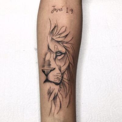 lion tattoos (4)