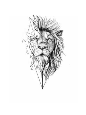 lion tattoos (5)