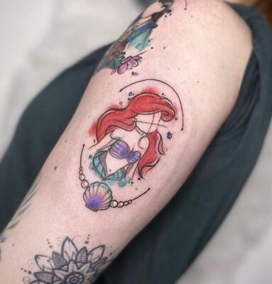 mermaid tattoo (7)