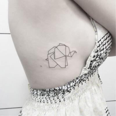 origami tattoo (1)