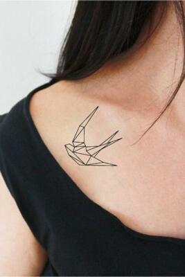 origami tattoo (2)