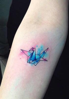 origami tattoo (4)