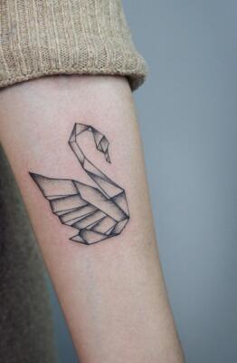 origami tattoo (5)