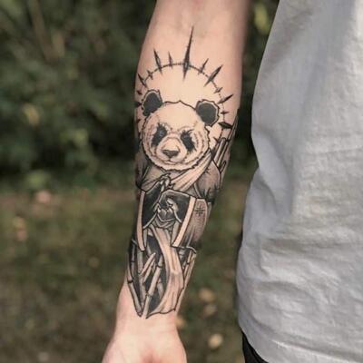 panda tattoos 75