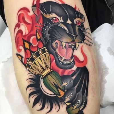 panther tattoos (4)