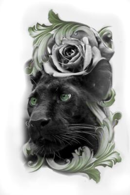 panther tattoos (5)