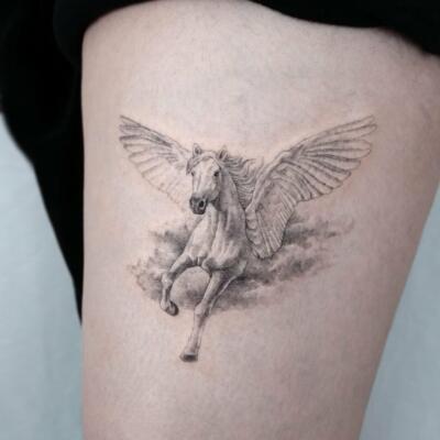 pegasus tattoo 77