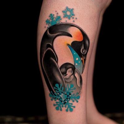 penguin tattoo (4)