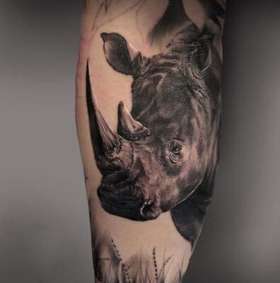 rhinoceros tattoo (2)