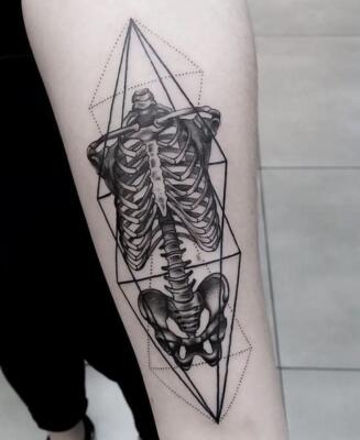 skeleton tattoo (7)