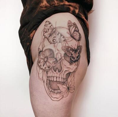 skull tattoo (8)