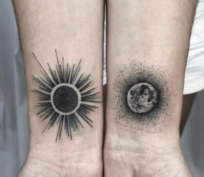 sun tattoo (2)