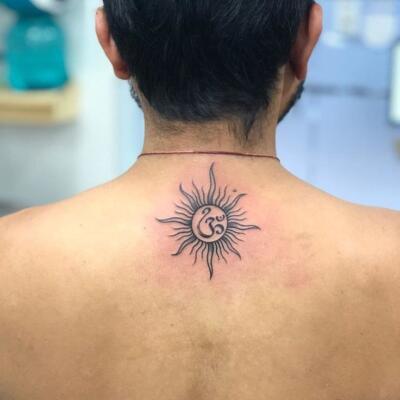 sun tattoo (8)