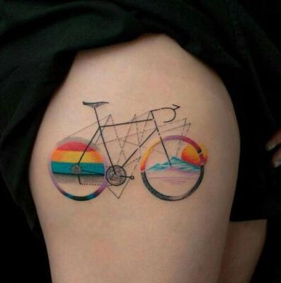 tattoo bicycle (1)