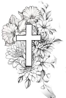 tattoo cross (73)