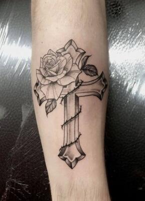 tattoo cross (74)