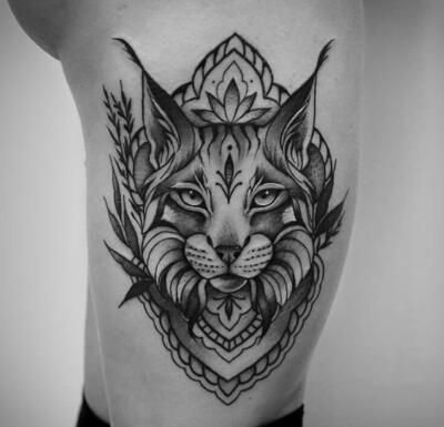 tattoo lynx (2)