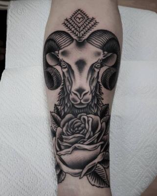 tattoo of the ram (2)