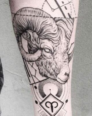 tattoo of the ram (3)