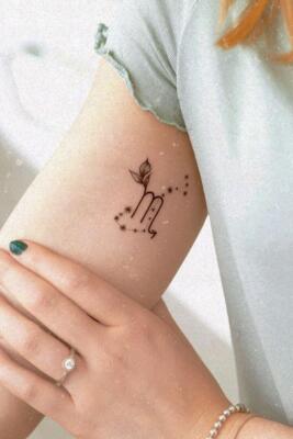 tattoo of the zodiac sign scorpio (4)