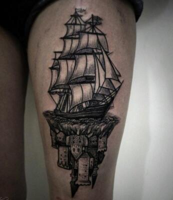 tattoo sailboat (1)