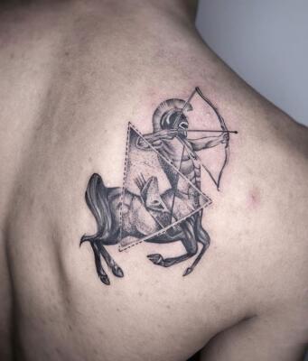 tattoo sign of the zodiac sagittarius (5)