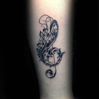 tattoo violin key (1)