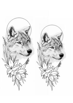 tattoo wolf (1)