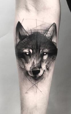 tattoo wolf (5)