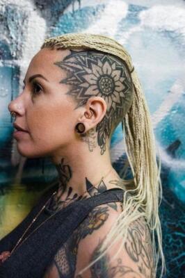 tattoos on the head (4)