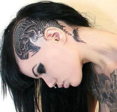 tattoos on the head (6)