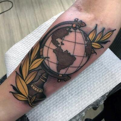 the globe tattoo (8)