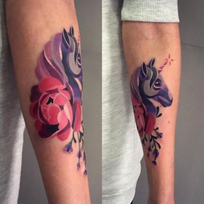 unicorn tattoo (3)