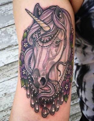 unicorn tattoo (6)